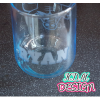 Water/sap glas 425cc met ets-opdruk